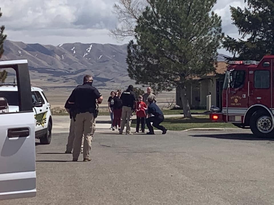 18 April, 2020 - A birthday parade was part of the celebration for a Dugway boy who turned 9 today. Its an effort to #breaktheboredom and honor those who are celebrating their birthdays by staying home and staying safe. Thank you to DPG Emergency Services for the parade and the cool safety swag.