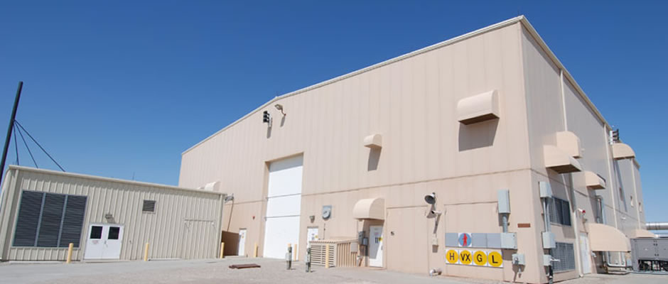 A materiel test facility at Dugway.