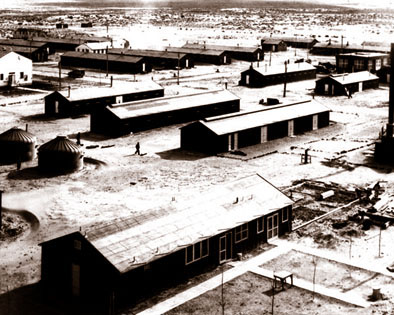 Historical image of the Ditto technical area during WWII (around 1944)