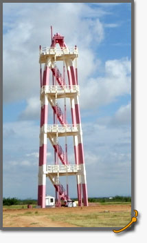 Red and White Tower