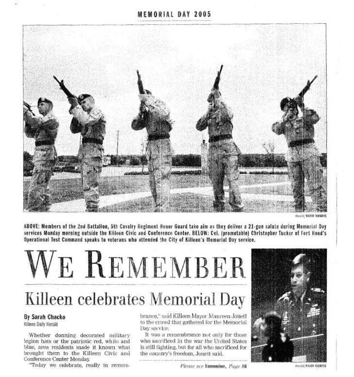 Memorial Day article