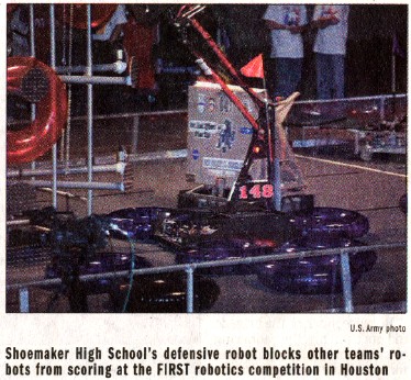 Shoemaker Robotics article, cont'd