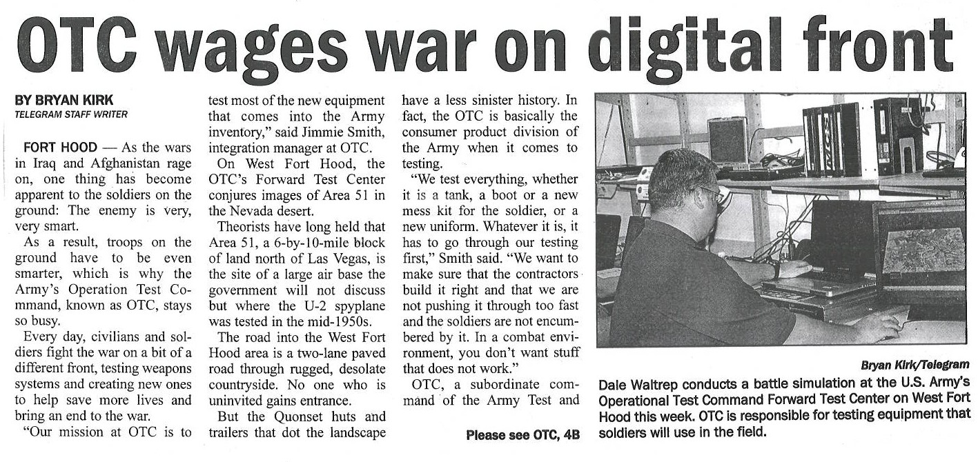 OTC wages war on digital front