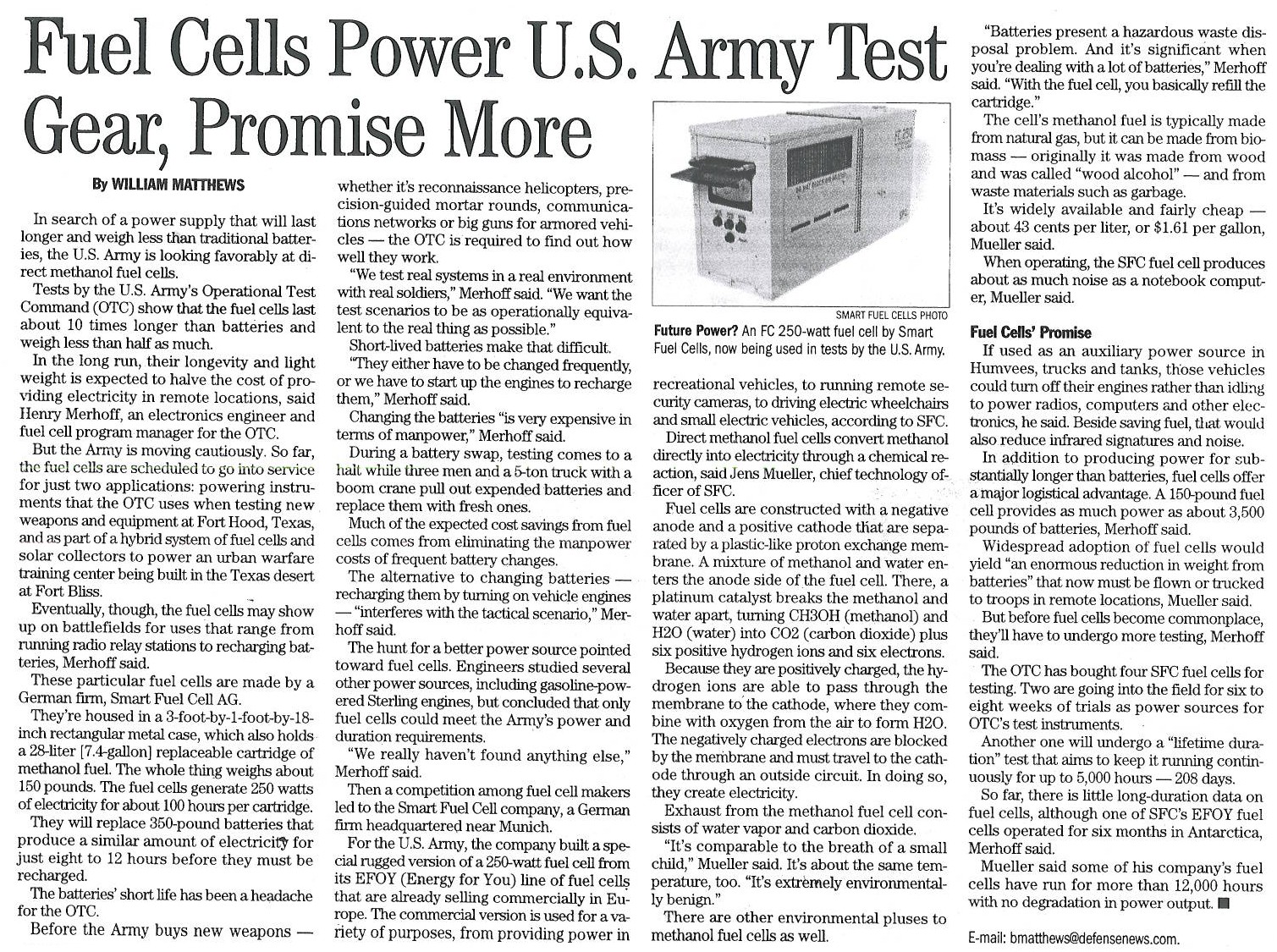 Fuel Cells