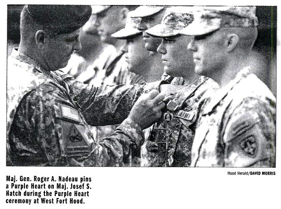 Purple Hearts presented to OTC soldiers