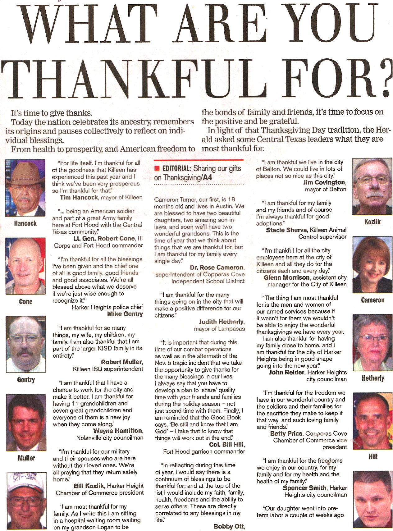 Thankfulness article