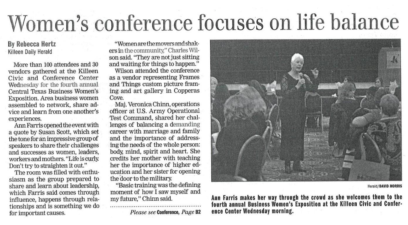 Women's conference article