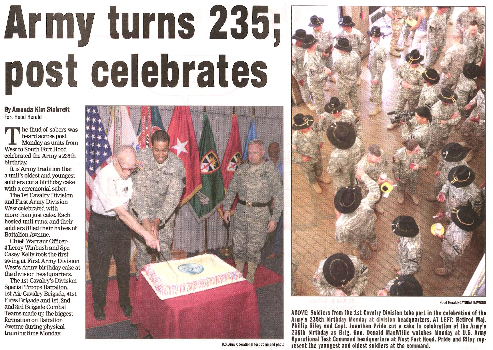 Army turns 235
