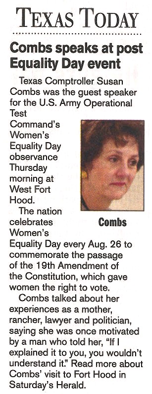Combs speaks at Equality Day event