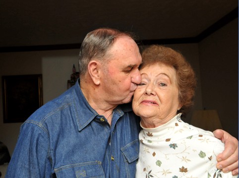 Pete and Geri Morakon have been married almost 56 years