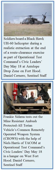 OTC Civic Leaders' Day Displays