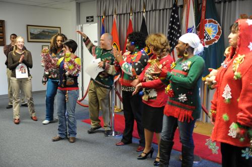 OTC's Ugly Christmas Sweater competition