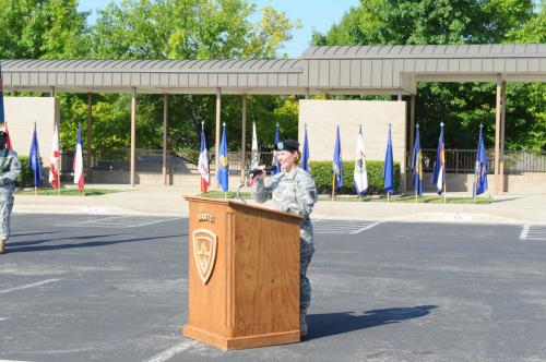 BG Richardson relinquishes position of OTC commanding general