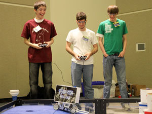 Students compete in robotics competition