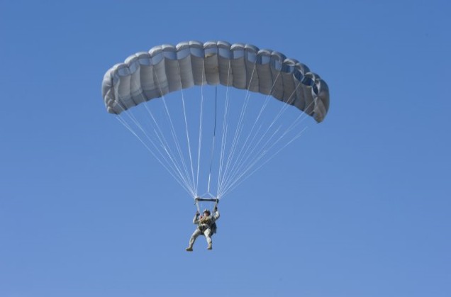 parachutist