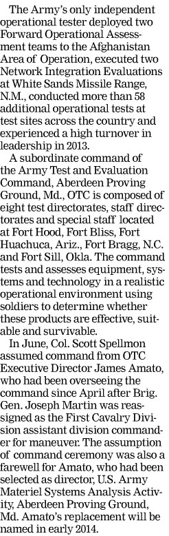 OTC busy in 2013 article