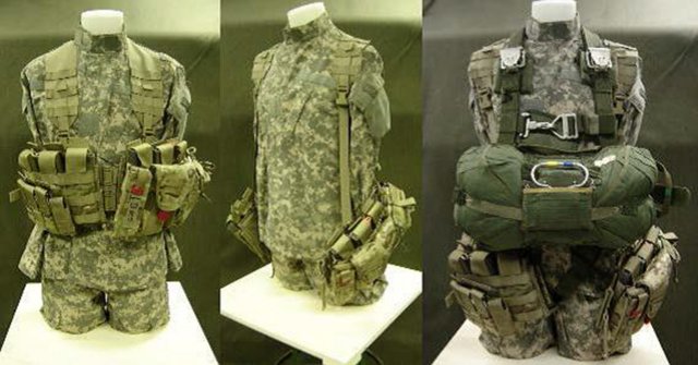 The Airborne Tactical Assault Panel (ABN-TAP) rigging configurations. (Photo Credit: Photo courtesy of PM Soldier)