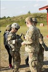 Modular Handgun System test for the U.S. Army Operational Test Command, conducted at Fort Bragg, Aug. 27. (Photo by Lewis Perkins/Paraglide)