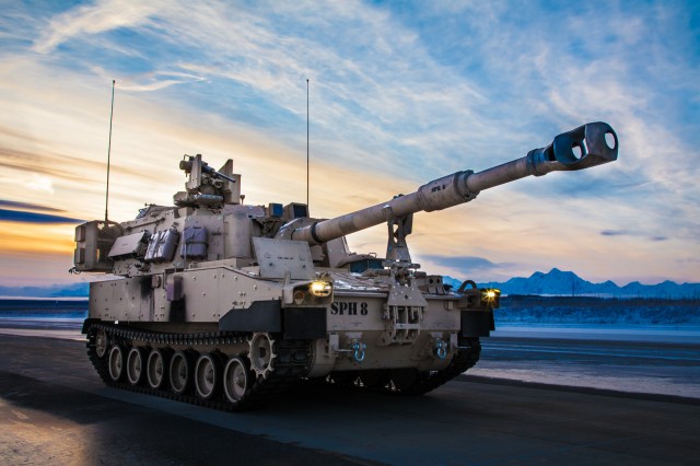 The M109A7 Paladin Howitzer is put through its paces at the Cold Regions Test Center, Alaska. (Photo Credit: (File photo))