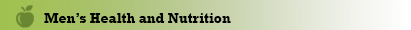 Mens Health and Nutrition